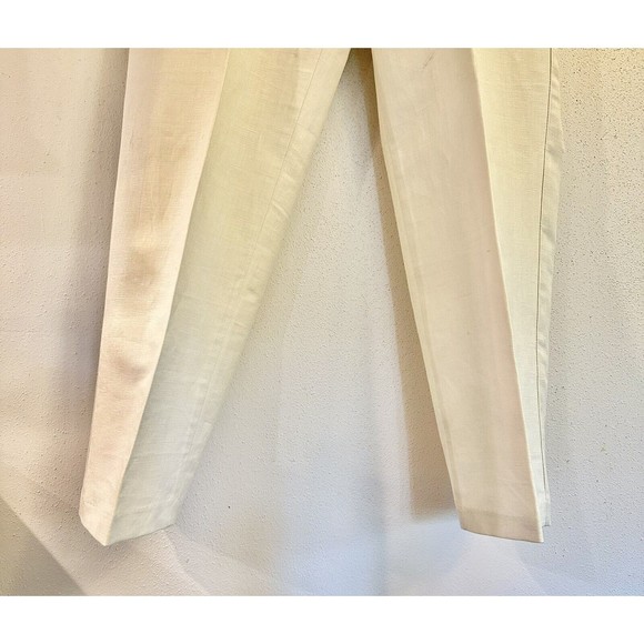 Van Heusen Studio‎ Women Size 14 NWT Capri Slacks/Pants Linen Blend with Pockets - Picture 6 of 12